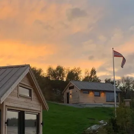 בית נופש Moderne Med Fjordutsikt Og Spabad 25.min. Fra Sentrum *